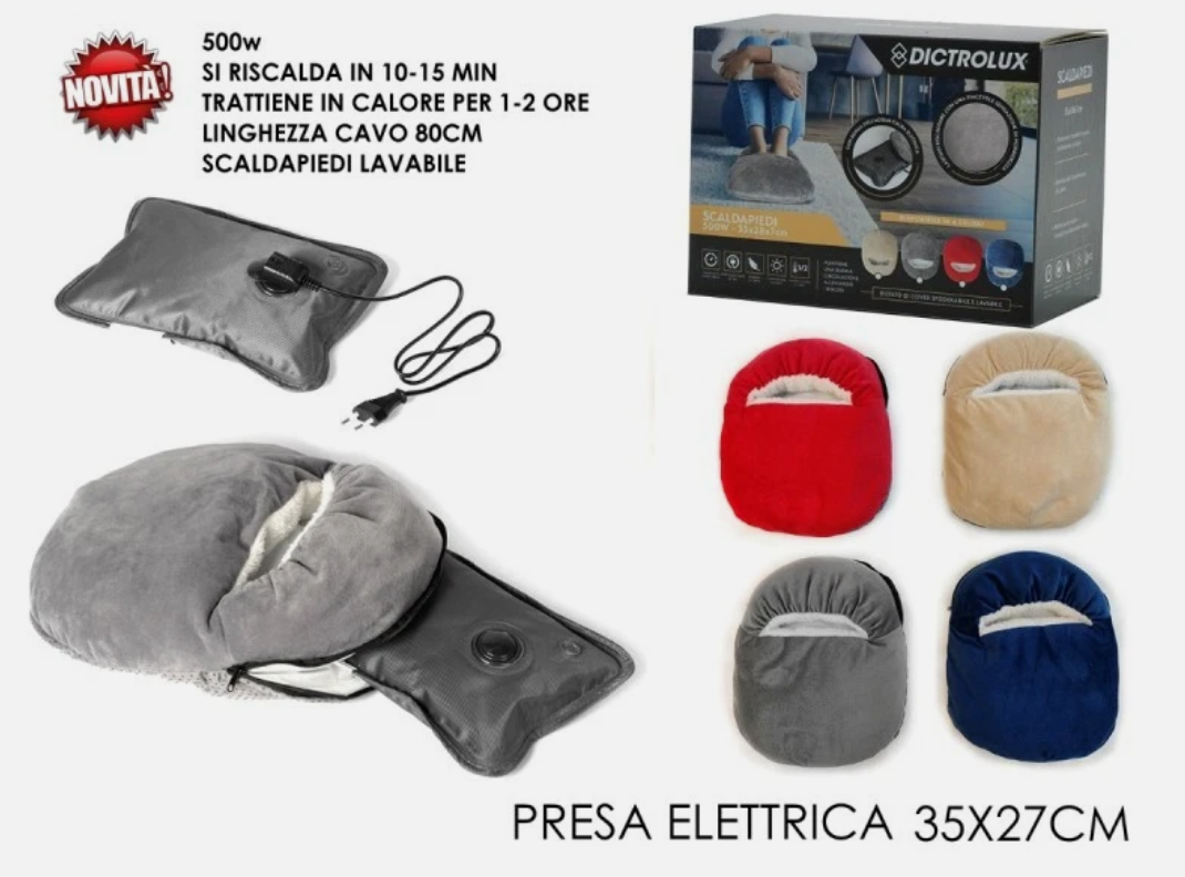 Scaldapiedi in poliestere 500 Watt