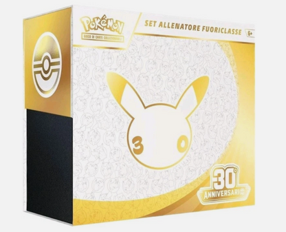 Pokémon 1 pz Set Allenatore Fuoriclasse ETB 30° Anniversario Box ITA