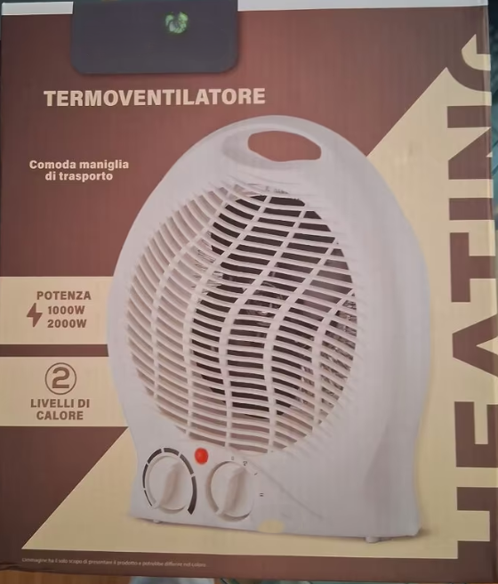 Termoventilatore 2000 Watt