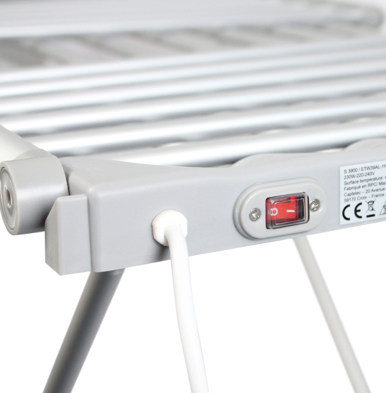 Stendibiancheria Elettrico Pieghevole 260 Watt