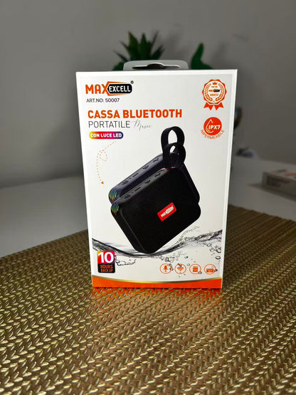 Altoparlante stereo Bluetooth portatile, compatto e verticale, perfetto per la casa, le feste e l'audio della TV. Alimentazione tramite USB Type-C, compatibile con smartphone e tablet. Suono potente e qualità audio eccellente.