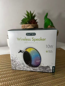 CASSA WIRELESS CON RADIO  Portatile Wireless con Suono Stereo, Altoparlante Verticale Compatto Ideale per Casa, Feste, Audio TV, Alimentazione a Tipo, Compatibile con Smartphone, Tablet