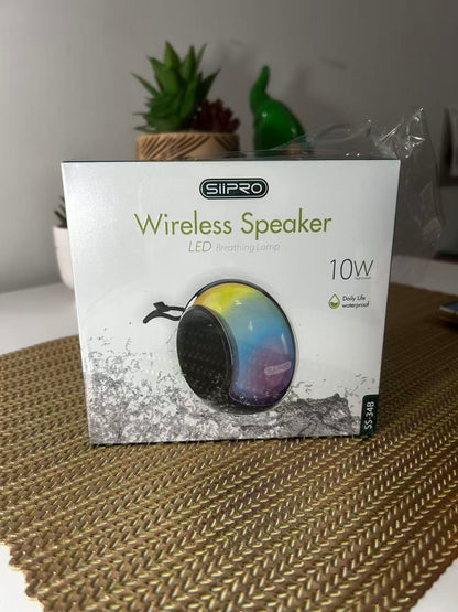 CASSA WIRELESS CON RADIO  Portatile Wireless con Suono Stereo, Altoparlante Verticale Compatto Ideale per Casa, Feste, Audio TV, Alimentazione a Tipo, Compatibile con Smartphone, Tablet