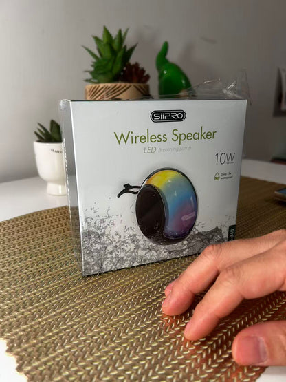 CASSA WIRELESS CON RADIO  Portatile Wireless con Suono Stereo, Altoparlante Verticale Compatto Ideale per Casa, Feste, Audio TV, Alimentazione a Tipo, Compatibile con Smartphone, Tablet