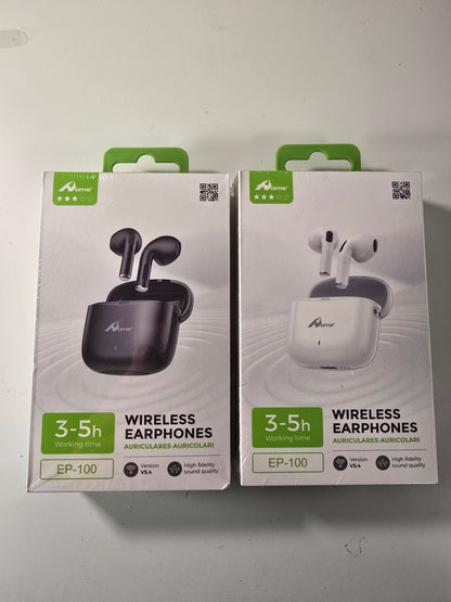 Auricolari Wireless, Cuffie In-Ear con Cancellazione del Rumore, Dotate di Doppio Microfono per Chiamate Chiare, Tecnologia Wireless   Compatte e Portatili, Perfetti come Regalo