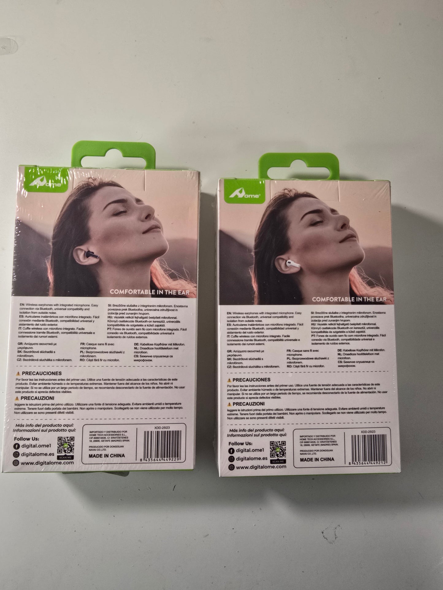 Auricolari Wireless, Cuffie In-Ear con Cancellazione del Rumore, Dotate di Doppio Microfono per Chiamate Chiare, Tecnologia Wireless   Compatte e Portatili, Perfetti come Regalo