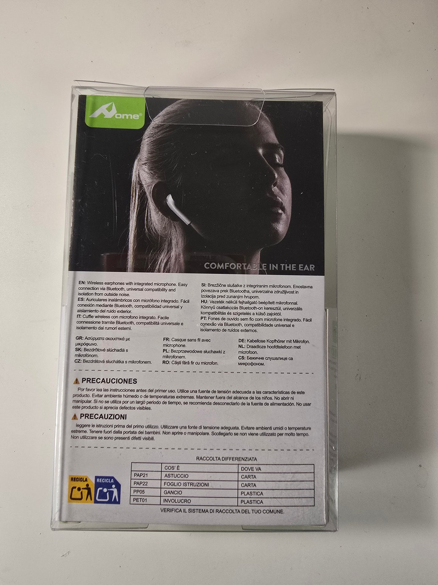 Auricolari TWS Wireless, Cuffie In-Ear con Cancellazione del Rumore, Dotate di Doppio Microfono per Chiamate Chiare, Tecnologia Wireless   Compatte e Portatili, Perfetti come Regalo