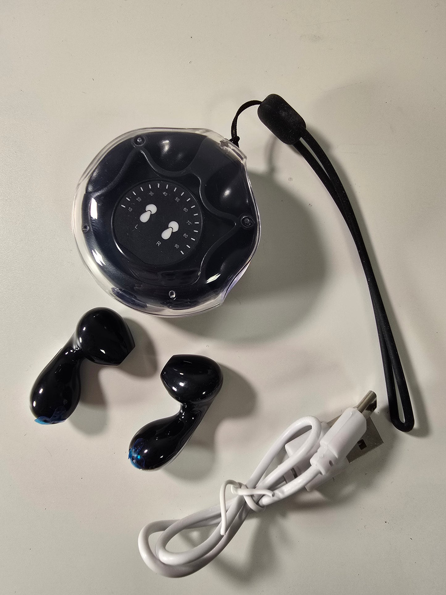 Auricolari Wireless, Cuffie In-Ear con Cancellazione del Rumore, Dotate di Doppio Microfono per Chiamate Chiare, Tecnologia Wireless   Compatte e Portatili, Perfetti come Regalo