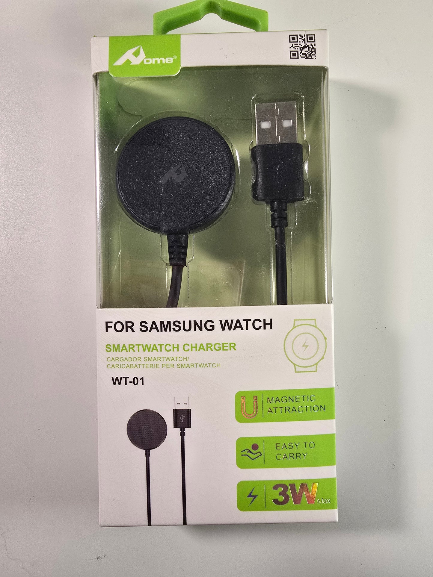 Cavo di Ricarica Magnetico Portatile per Orologio, Ricarica Rapida, Compatibile con for Samsung for Galaxy Watch 7 6 5pro 5 4 3 Active 2