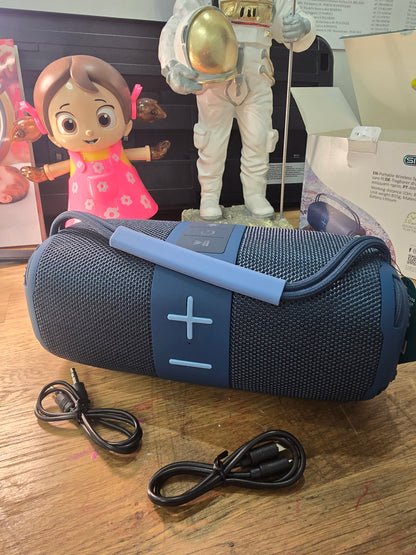 CASSA WIRELESS 16w  Portatile Wireless con Suono Stereo, Altoparlante Verticale Compatto Ideale per Casa, Feste, Audio TV, Alimentazione a Tipo, Compatibile con Smartphone, Tablet