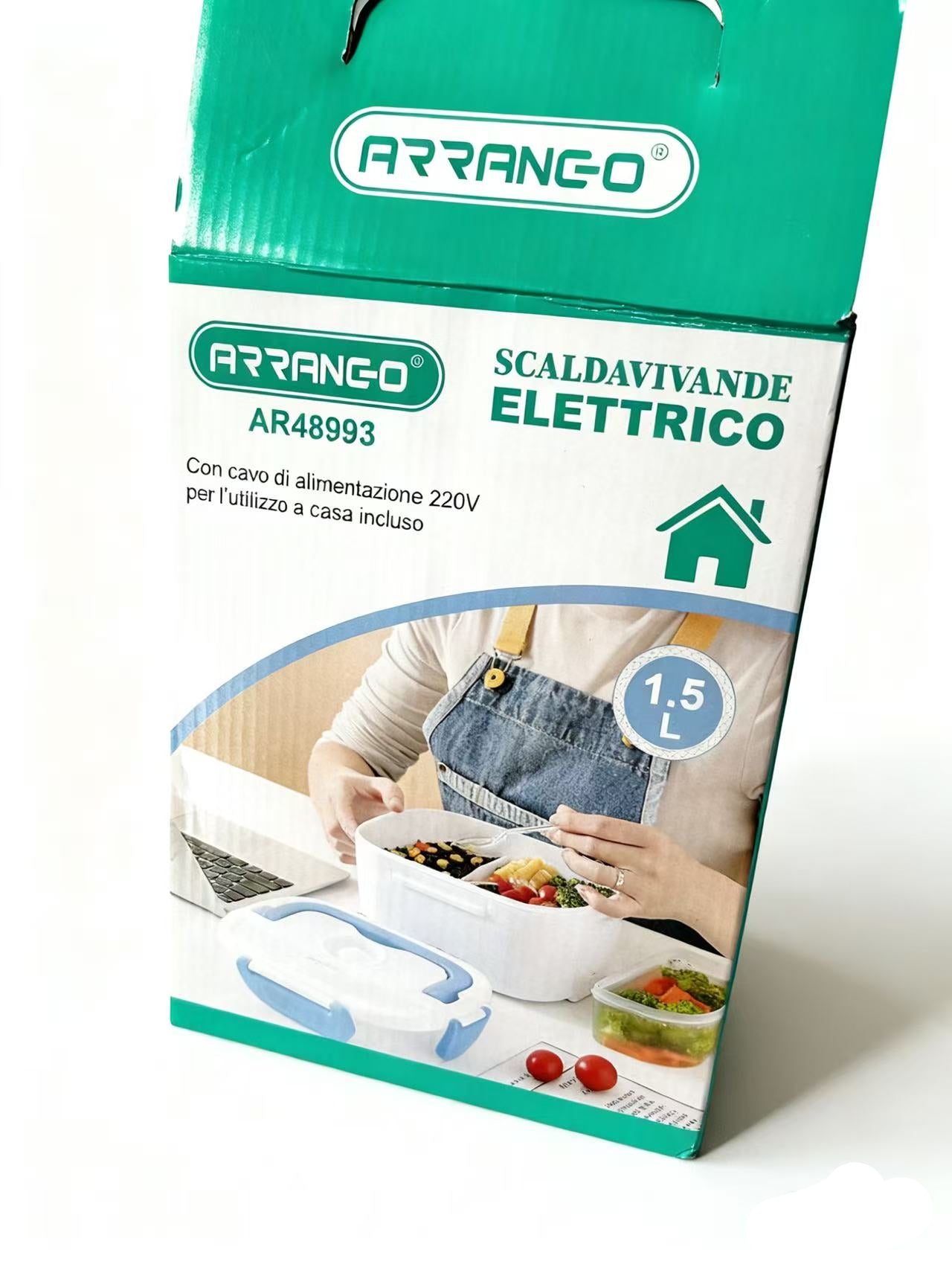 SCALDAVIVANDE PORTATILE 1.5L 40W ELETTRICO PER CASA,UFFICIO,LAVORO.