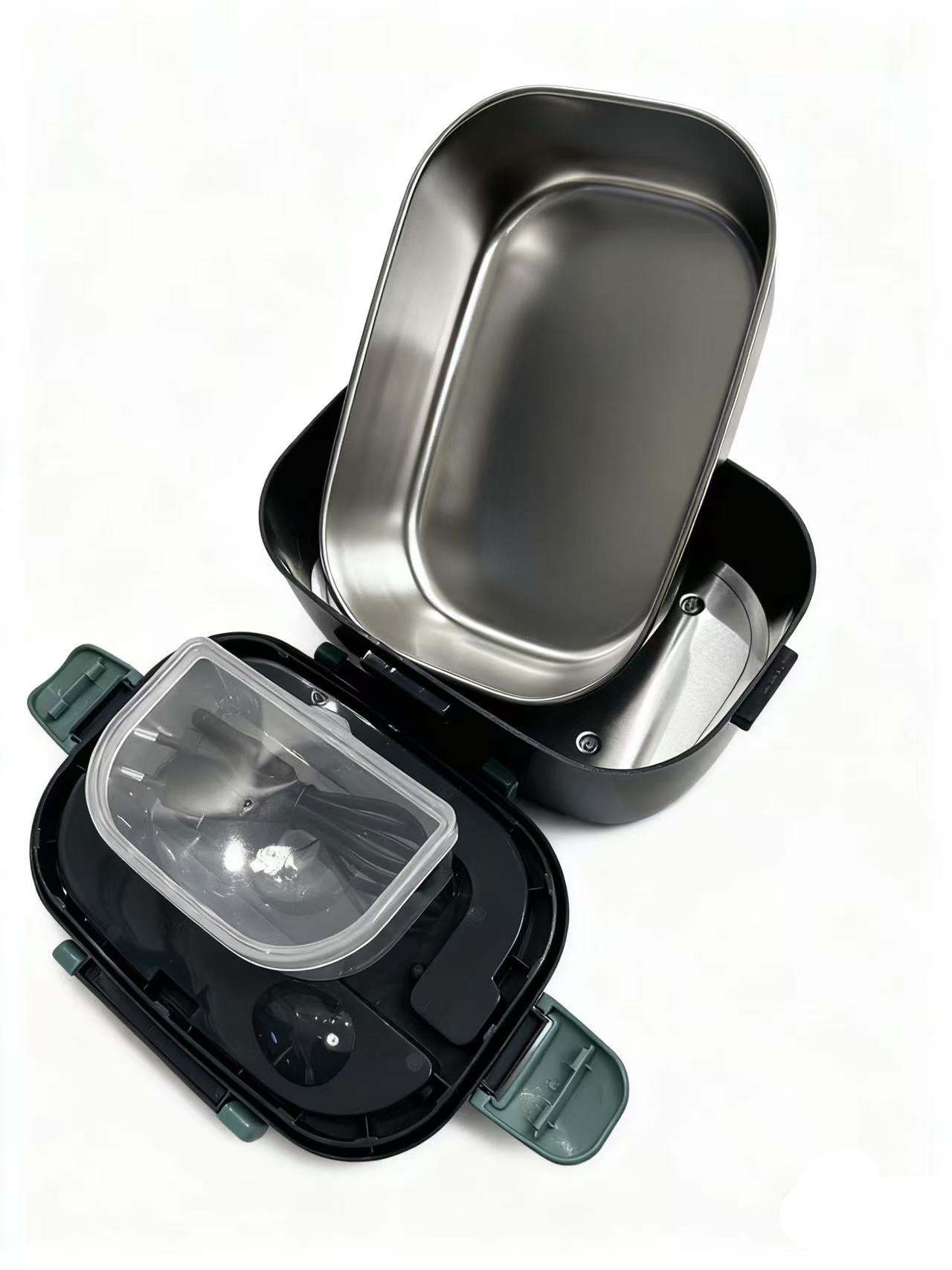 PORTABLE FOOD WARMER 1.5L 60W ELECTRIC STAINLESS STEEL FOR HOME,OFFICE