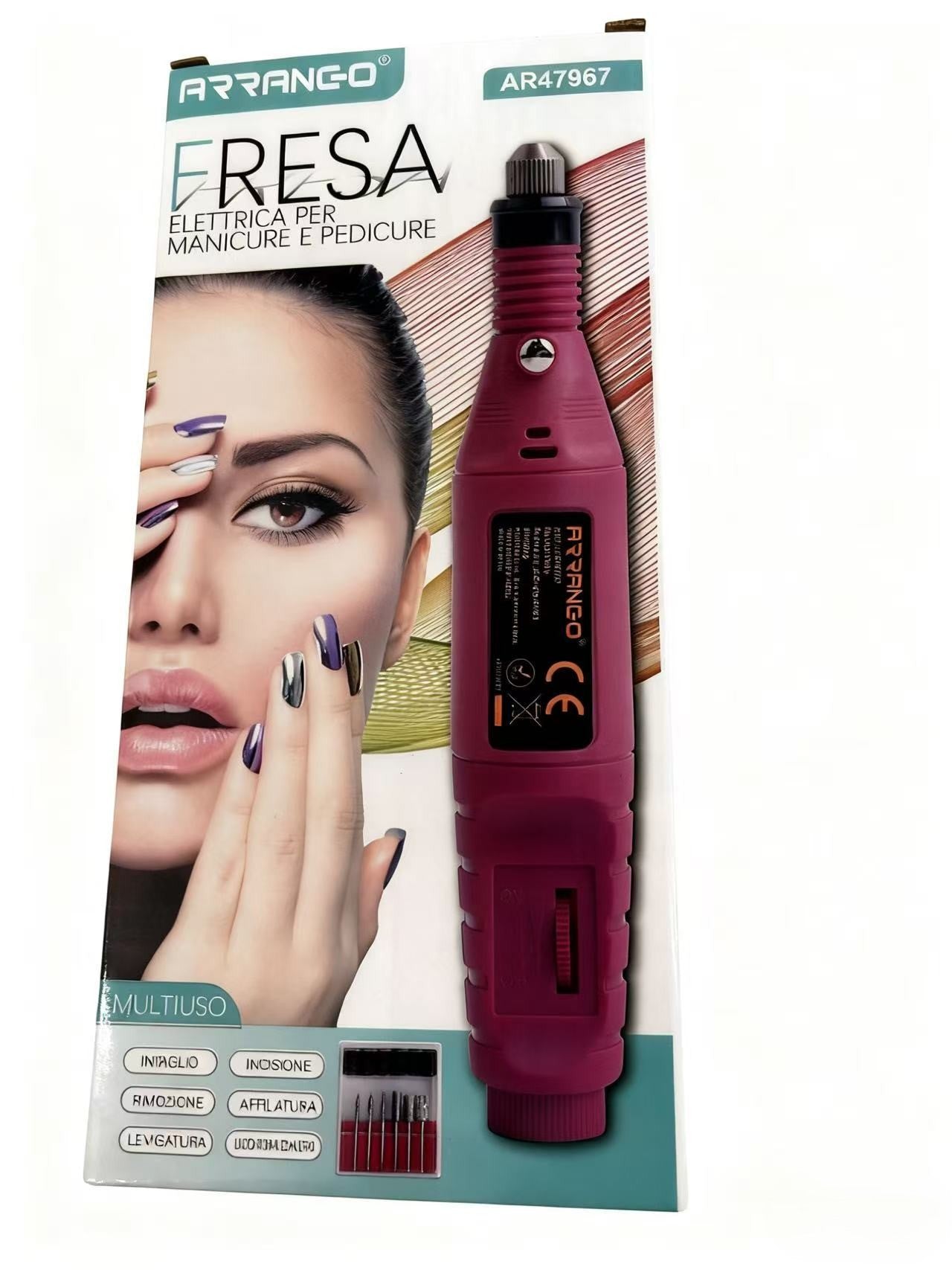 FRESA ELETTRICA PER MANICURE E PEDICURE