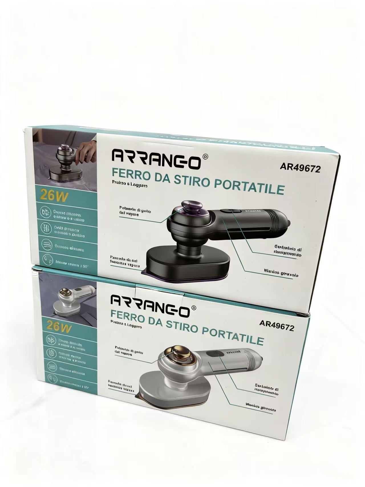 FERRO DA STIRO PORTATILE pratico e leggero 26w