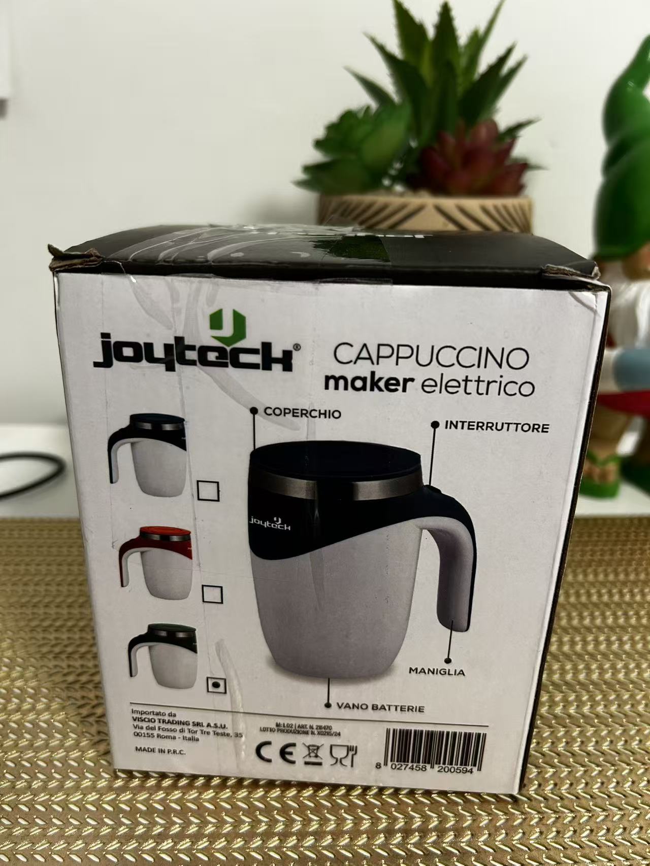 CAPPUCCINO MAKER ELETTRICA A BATEERIE AAA