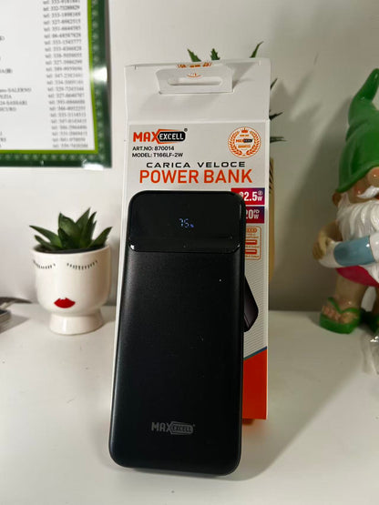 Power Bank 20000mAh - Caricabatterie Portatile con Display LED, Carica Veloce USB-C, 3 Uscite per iPhone, Samsung, Tablet e altro