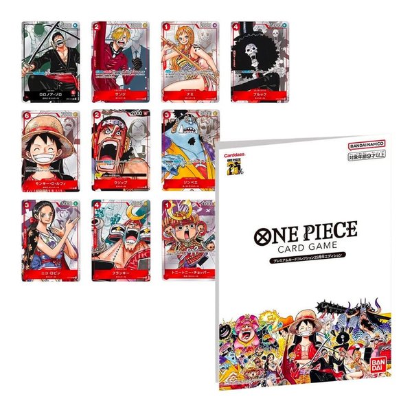 ONE PIECE PREMIUM CARD COLLECTION 25th anniversary edition jap