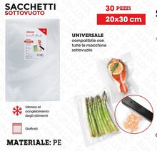 SACCHETTI SOTTOVUOTO 30PZ 20*30CM