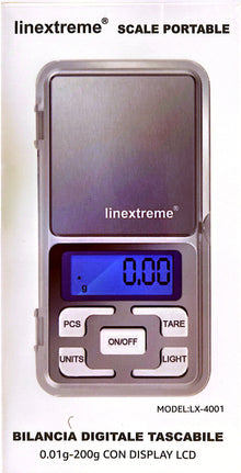 BILANCIA DIGITALE 0.01g-200g