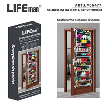 Scarpiera da Porta 36paia di scarpe 50*20*183cm