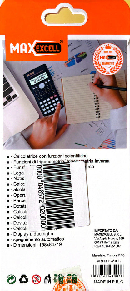 CALCOLATRICE SCIENTIFIC