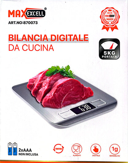 BILANCIA DIGITALE DA CUCINA 1G-5KG