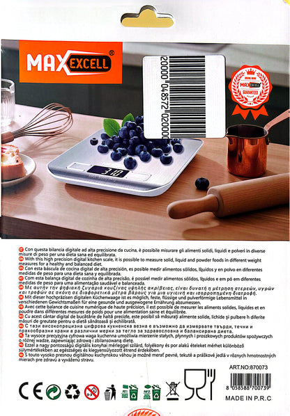 BILANCIA DIGITALE DA CUCINA 1G-5KG