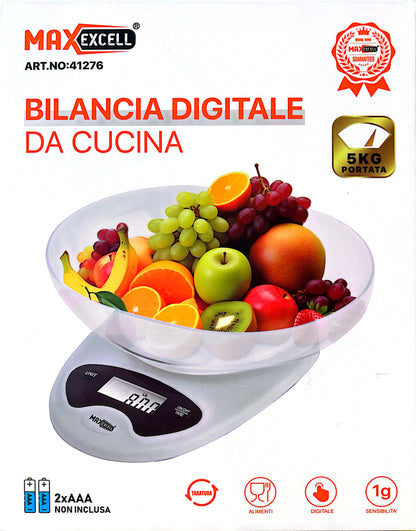 BILANCIA DIGITALE DA CUCINA 1G-5KG