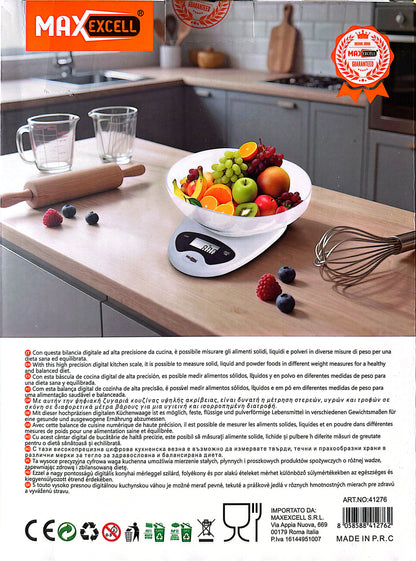 BILANCIA DIGITALE DA CUCINA 1G-5KG