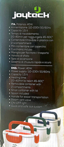 SCALDAVIVANDE PORTATILE 1.5L RICARICABILE