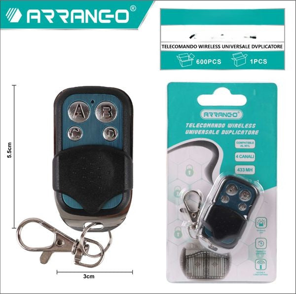 Telecomando wireless universale per cancello