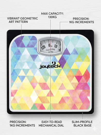 Mechanical Analog Personal Scale, 1 Kg/130 Kg,