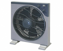 Ventilatore Portatile Quadrato Rinfrescante da Pavimento o Tavolo con 5 Pale e 3 Livelli di Intensità Rotazione 360 Gradi e Timer Ventilatore