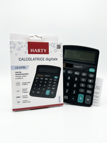 Calcolatrice da Tavolo 12 Cifre,  Display Grande LCD, Tasti Grandi per Ufficio, Casa e Scuola