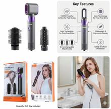 Asciugacapelli Ionico 3-in-1, con Prestazioni ad Alta Velocità da Potenza 1800W, Include Diffusore,  Opzioni di Styling, Perfetto per l'Uso in Bagno