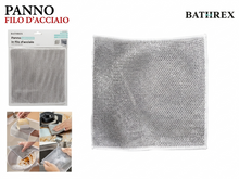 Panno 2veli filo acciaio 3pz 19*19