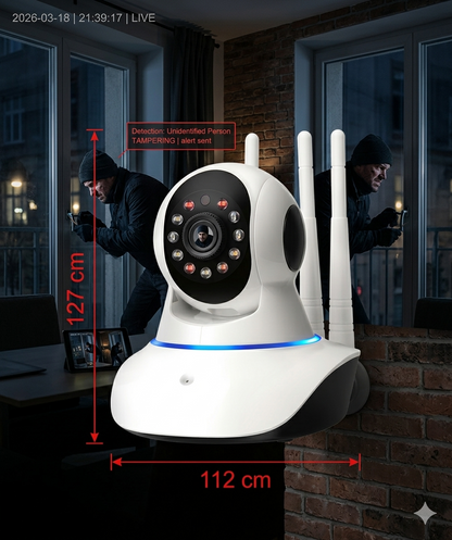 TELECAMERA WIRELESS WIFI   PER VIDEOSORVEGLIANZA