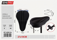Coprisella Bici Gel Comfort - Fodera Morbida per Sellino Bicicletta, Universale, 27x19cm