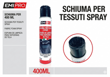 Shiuma per tessuti spray per auto
