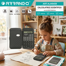 Calcolatrice Scientifica AJ49459 con 10 Cifre 56 Funzioni  1PC per Scuola e Uso Domestico