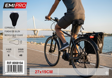 Coprisella Bici Gel Comfort - Fodera Morbida per Sellino Bicicletta, Universale, 27x19cm