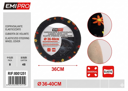 COPRIVOLANTE ELASTICIZZATO Ø 36-40cm FACILE DA MONTARE