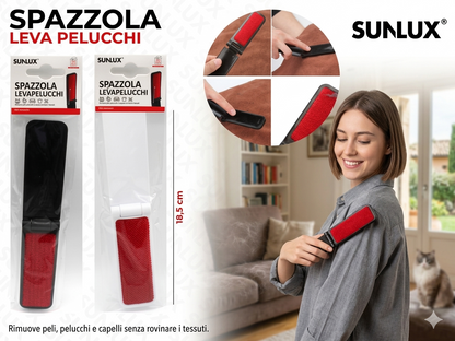 Spazzola levapelucchi Pieghevole