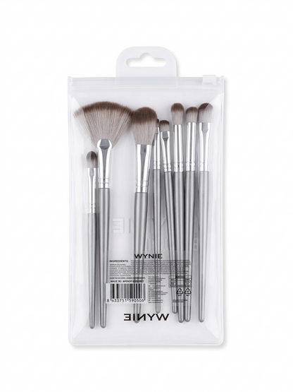 WYNIE KIT PENNELLI PER TRUCCO Set di 14 Pennelli di Alta Qualità per Applicazione Uniforme e Professionale