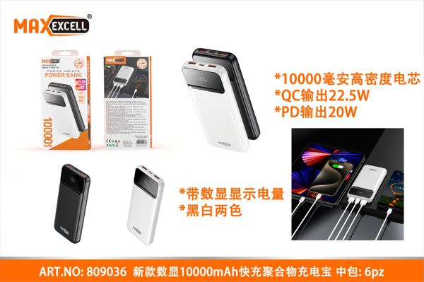 CARICA VELOCE POWER BANK 10000mah