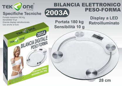 Bilancia Alta Precisione Bilancia pesapersone in vetro temperato trasparente Bilancia elettronica digitale LCD Bilancia ad alta precisione per persone