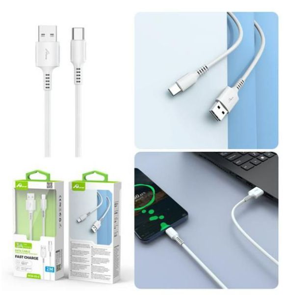 CAVO RAPIDO  2 METRO USB -TIPO C